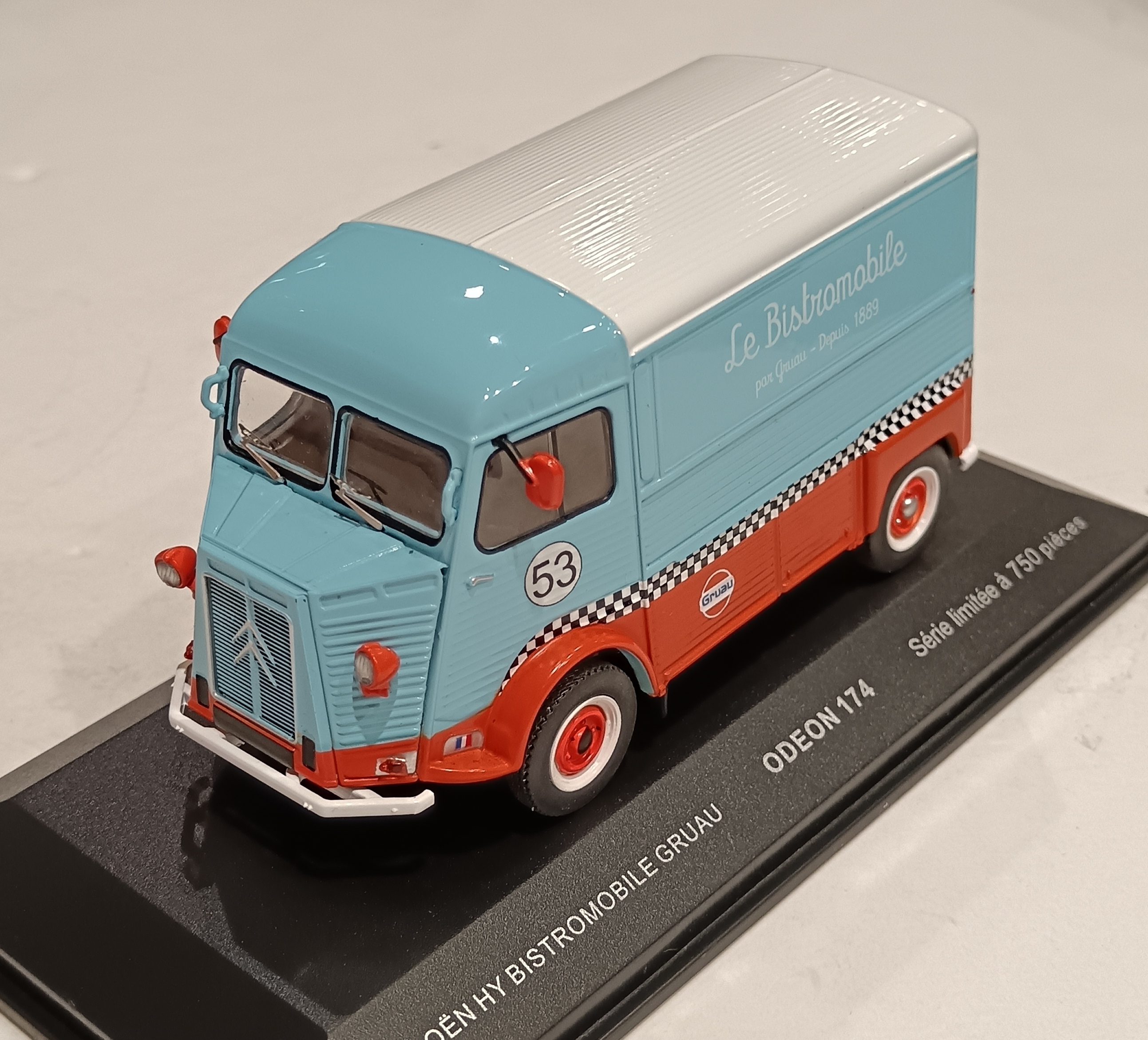 CITROEN HY 1971 GRUAU BISTROMOBILE ODEON 1/43°