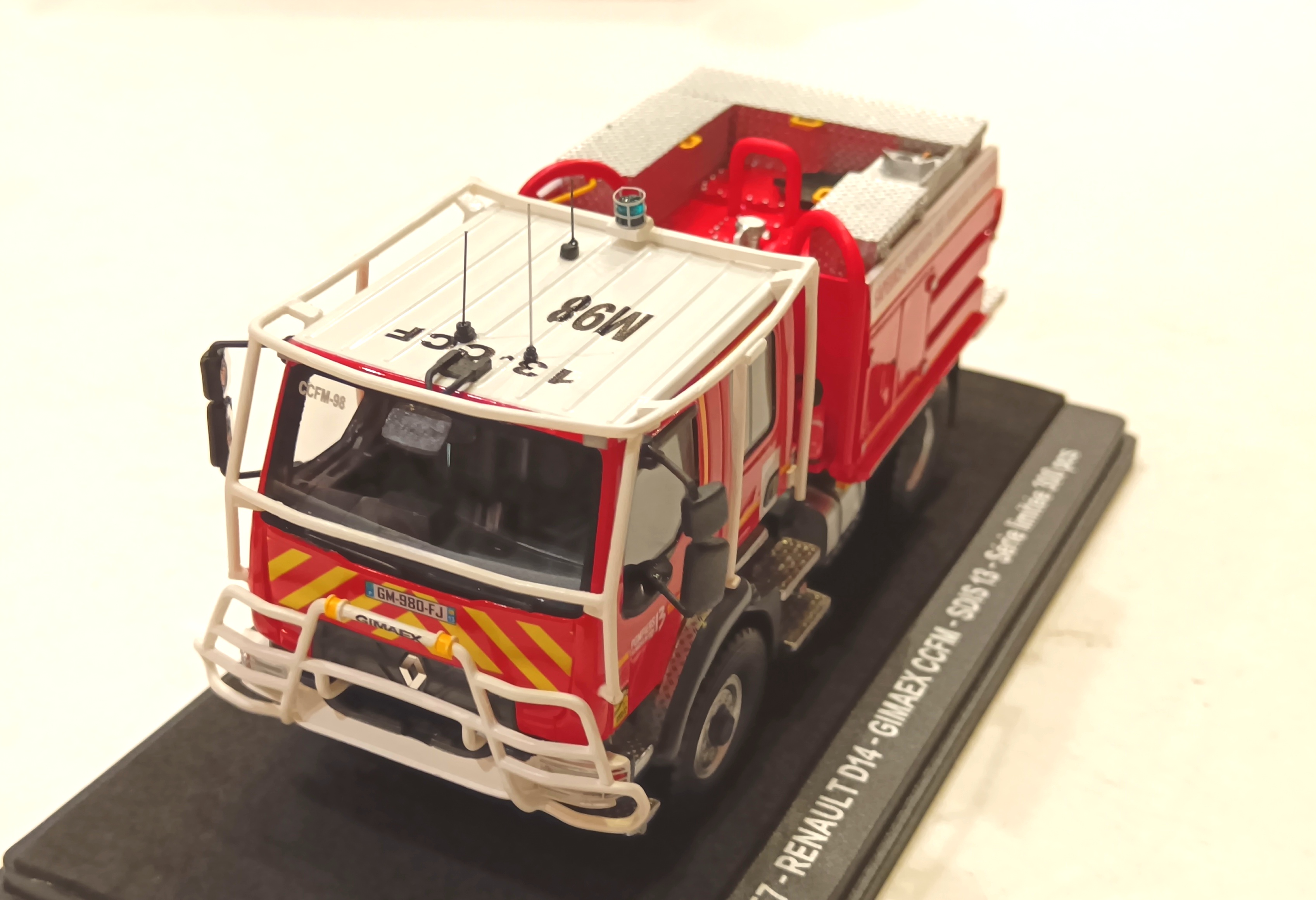 RENAULT D14 GIMAEX CCFM 13 ALERTE 1/43°