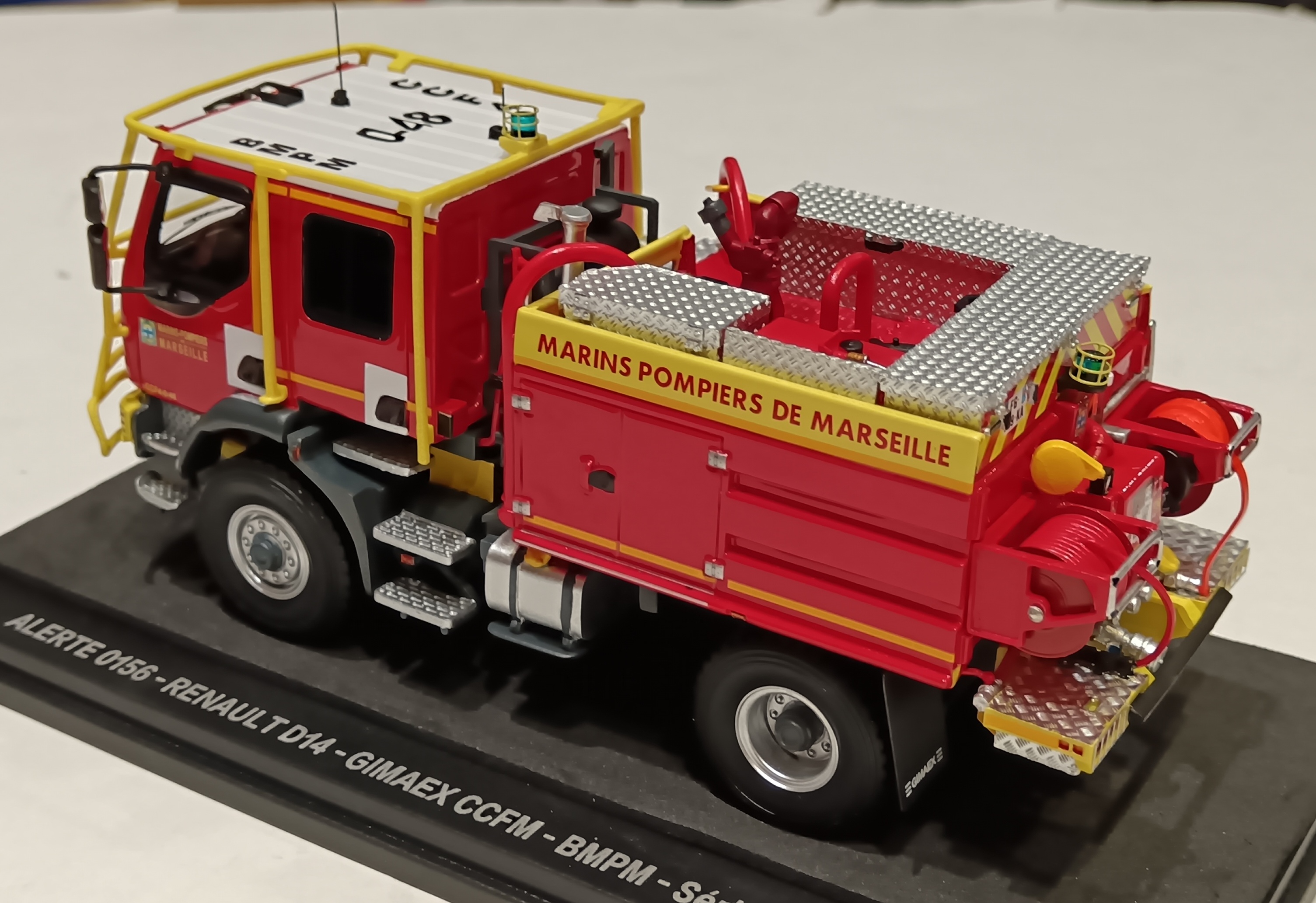 RENAULT D14 GIMAEX CCFM BMPM ALERTE 1/43°
