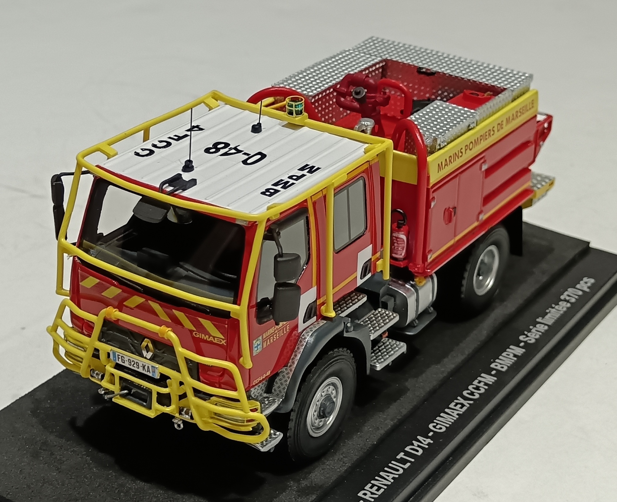 RENAULT D14 GIMAEX CCFM BMPM ALERTE 1/43°