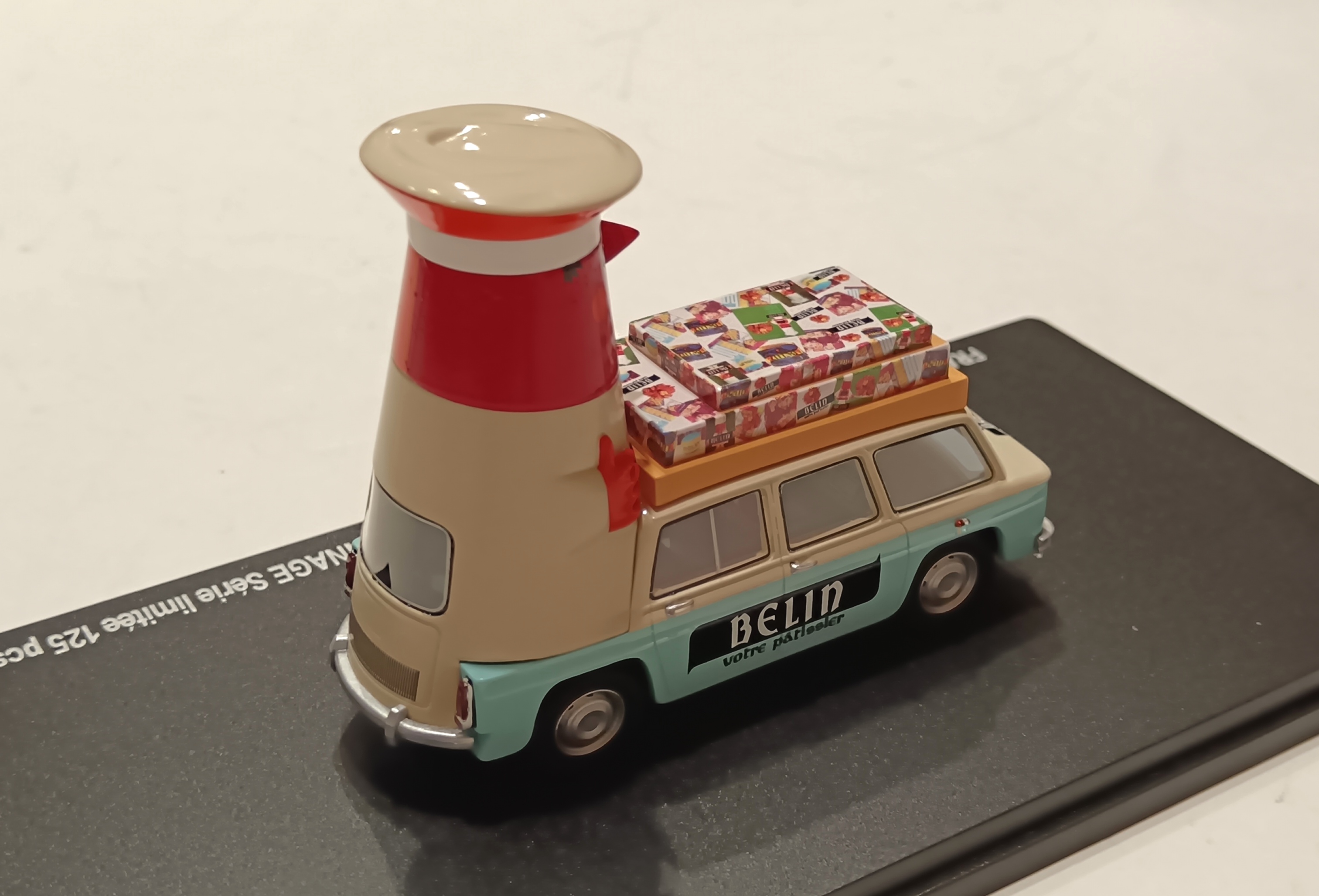 RENAULT 8 GUERTON "BELIN" PETIT BONHOMME TOUR DE FRANCE 1965 FRANSTYLE 1/43°