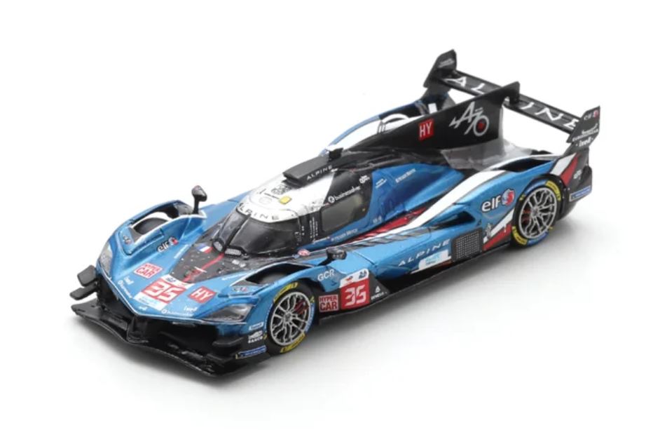 Alpine A424 No.35 ALPINE ENDURANCE TEAM 9th Le Mans 24H 2025 P. Chatin - F. Habsburg - C. Milesi Spark 1/64