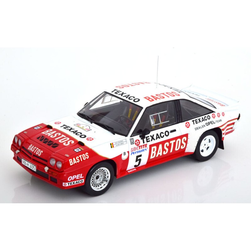 OPEL MANTA 400 #5 G.COLSOUL-A.LOPES RALLY YPRES 1985 IXO 1/18°