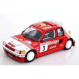 PEUGEOT 205 T16 #3 B.DARNICHE-A.MAHE RALLY YPRES IXO 1/18°