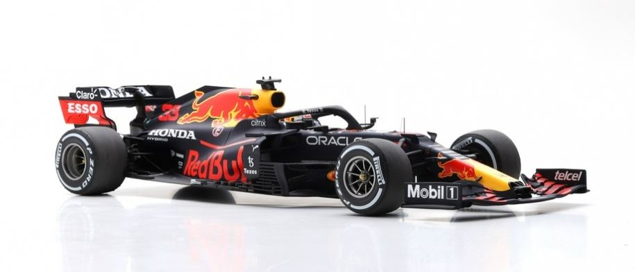 RED BULL RB16B VERSTAPPEN WIN MONACO GP 2021 SPARK 1/12°