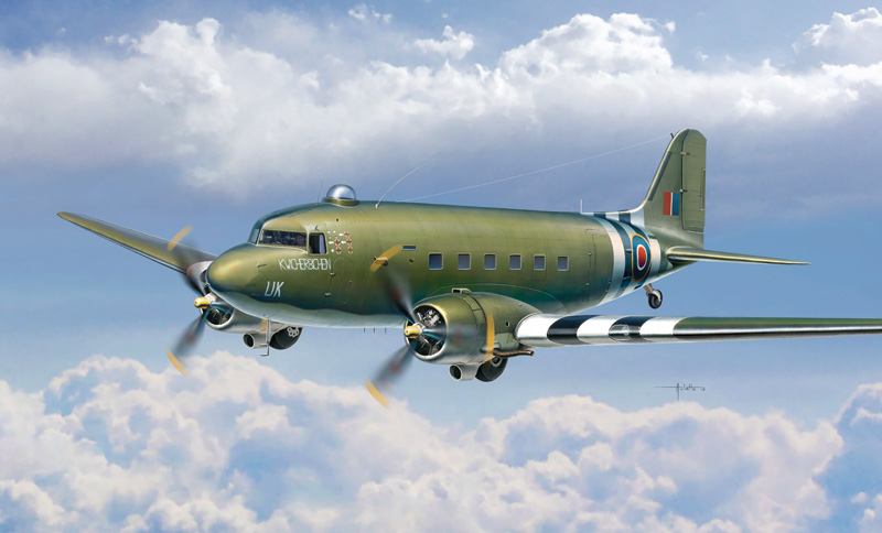 DOUGLAS C-47 SKYTRAIN DAKOTA MK. III ITALERI 1/72°