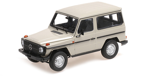 MERCEDES-BENZ G-MODEL (SWB) GRIS MINICHAMPS 1/18°