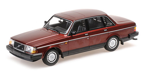 VOLVO 240 GL ROUGE METALLIQUE MINICHAMPS 1/18°