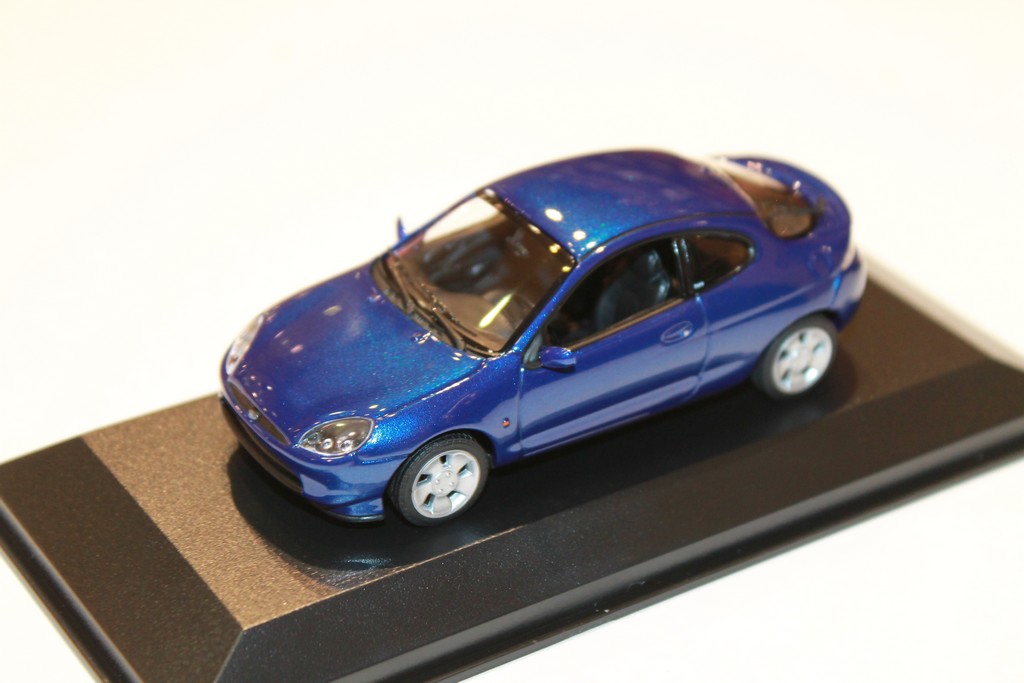 FORD PUMA 1998 BLEUE MINICHAMPS 1/43°