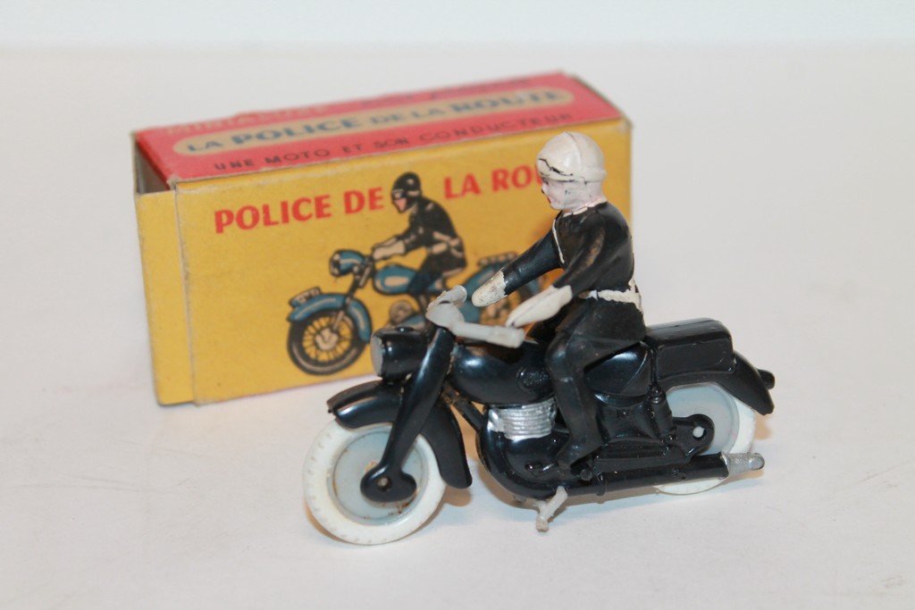MOTO POLICE DE LA ROUTE MINIALUXE 1/24°