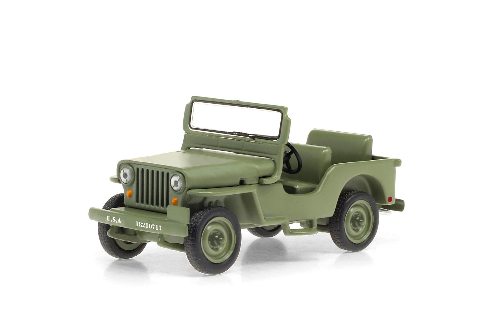 WILLYS M38 JEEP 1950 VERT GREENLIGHT 1/43°