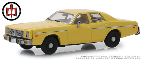 DODGE MONACO JAUNE 1978 GREENLIGHT 1/43°