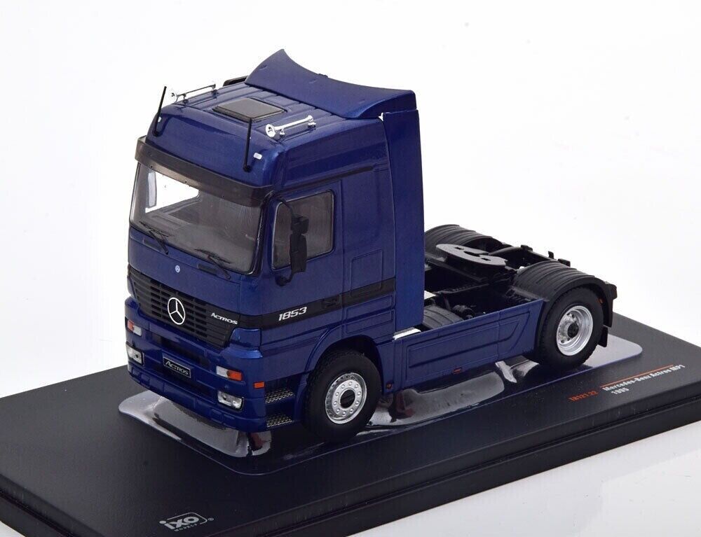 MERCEDES-BENZ ACTROS MP1 BLEU 1995 IXO 1/43°