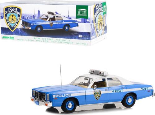 DODGE MONACO NYPD 1978 GREENLIGHT 1/18°