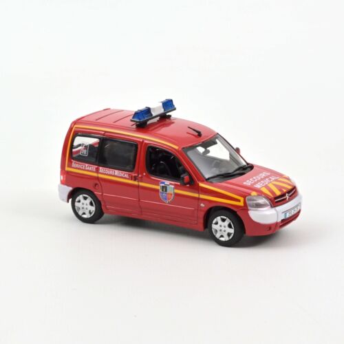 CITROEN BERLINGO POMPIERS SECOURS MEDICAL 2004 NOREV 1/43°