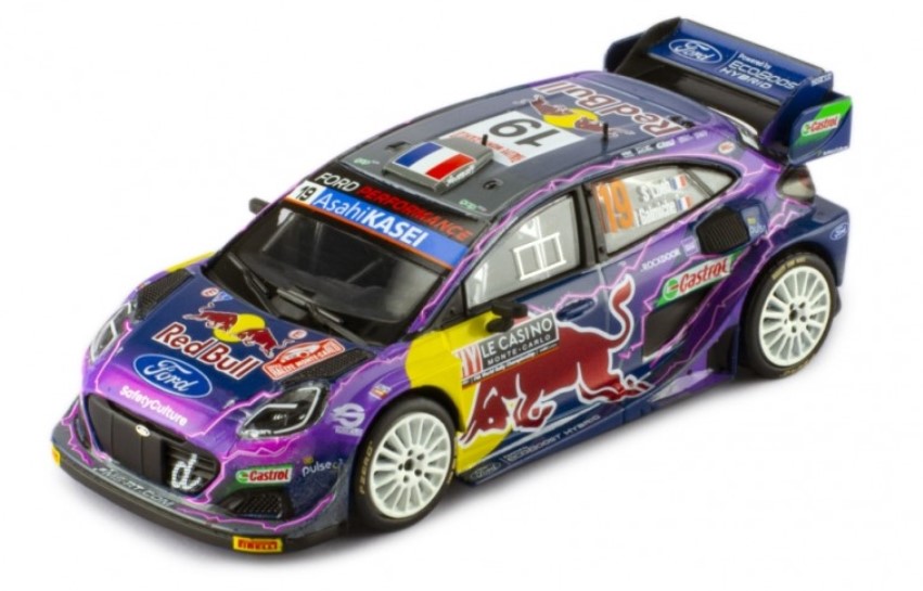 FORD PUMA RALLY1 #19 RALLYE MONTE-CARLO 2022 IXO 1/18°