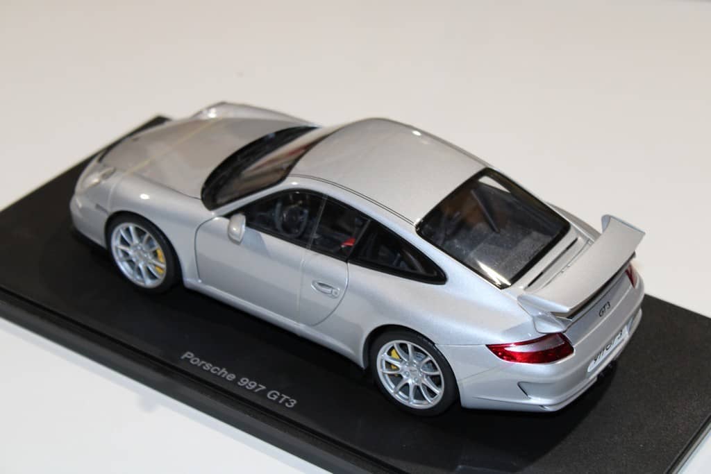 ミニカー 1/18 Porsche 997 GT3 Silver Autoart Porsche 911 GT3 Type 997 2007 GT Silver 1/18 AutoArt 77997