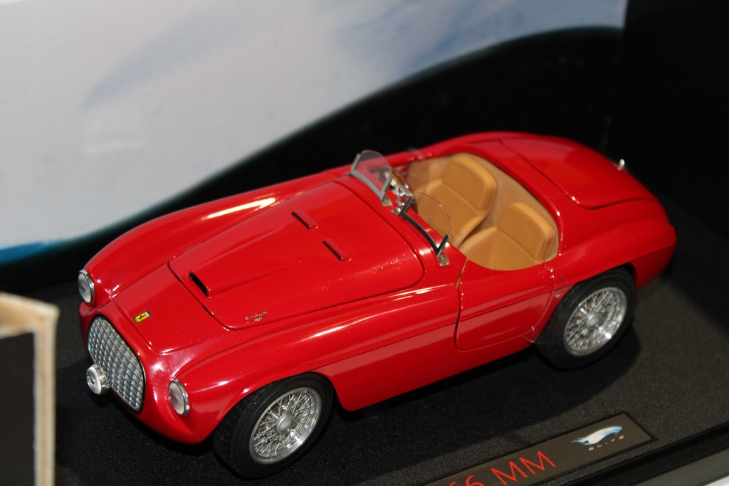 FERRARI 166MM HOTWHEELS ELITE 1/18°