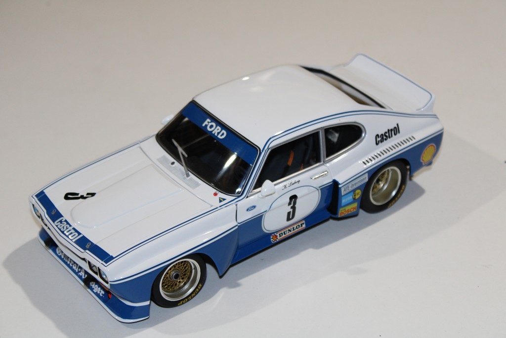 FORD CAPRI RS3100 HOCKENHEIMING DRM 1975 MINICHAMPS 1/18°