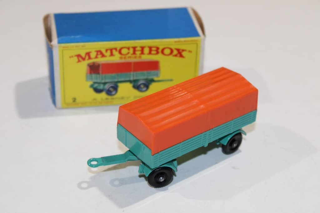 Lesney Matchbox Superfast Mercedes Camion et Mercedes Remorque