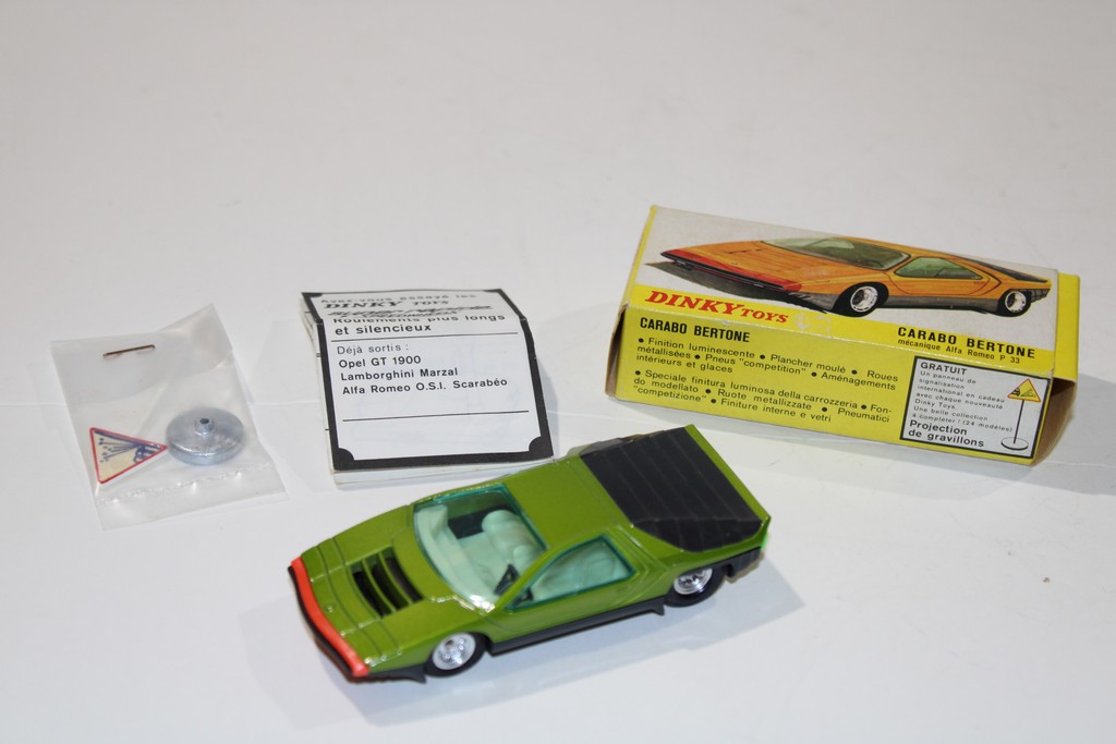 CARABO BERTONE VERT 1968 SOLIDO 1/43°