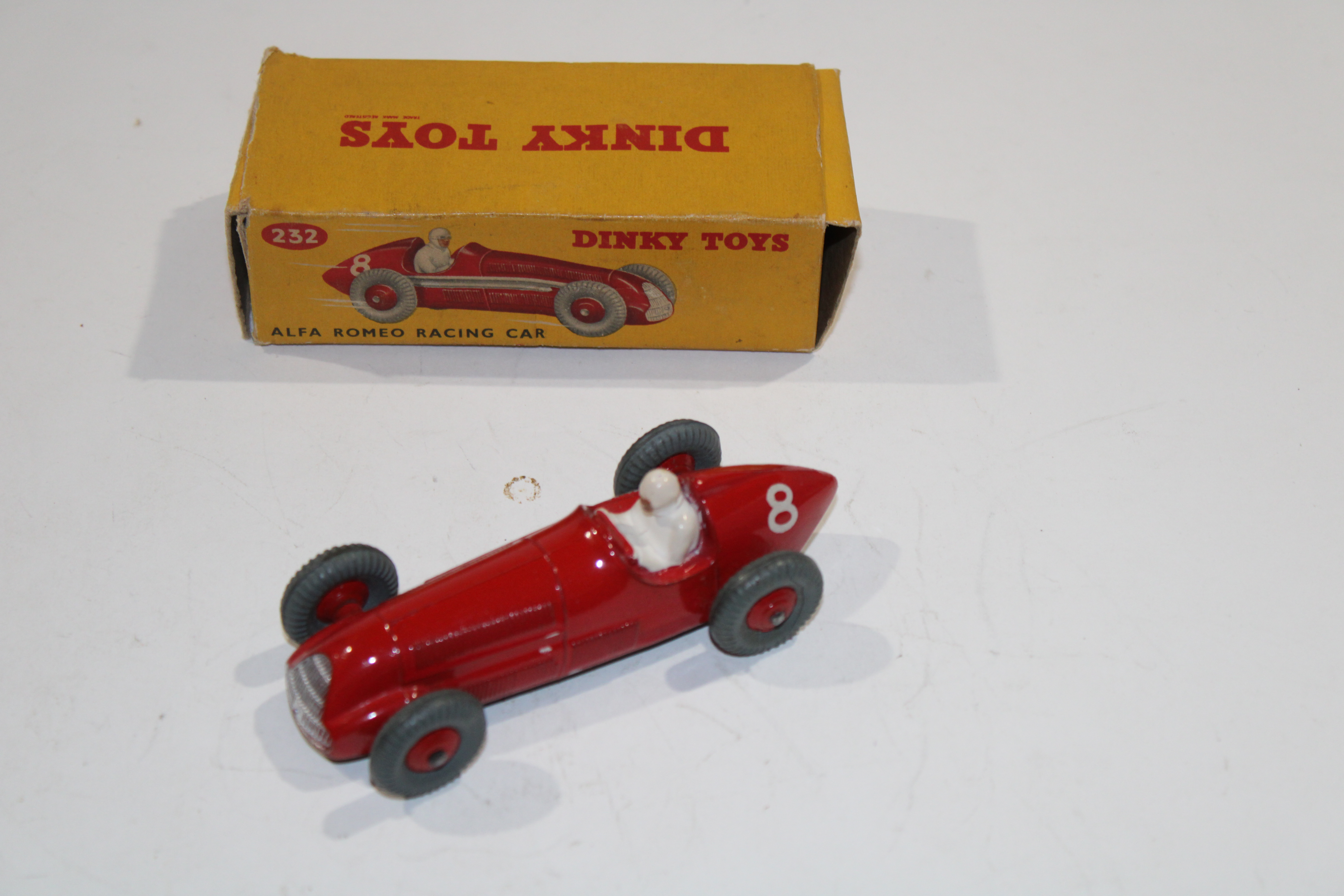 ALFA ROMEO RACING CAR DINKY TOYS 1955 1/43°