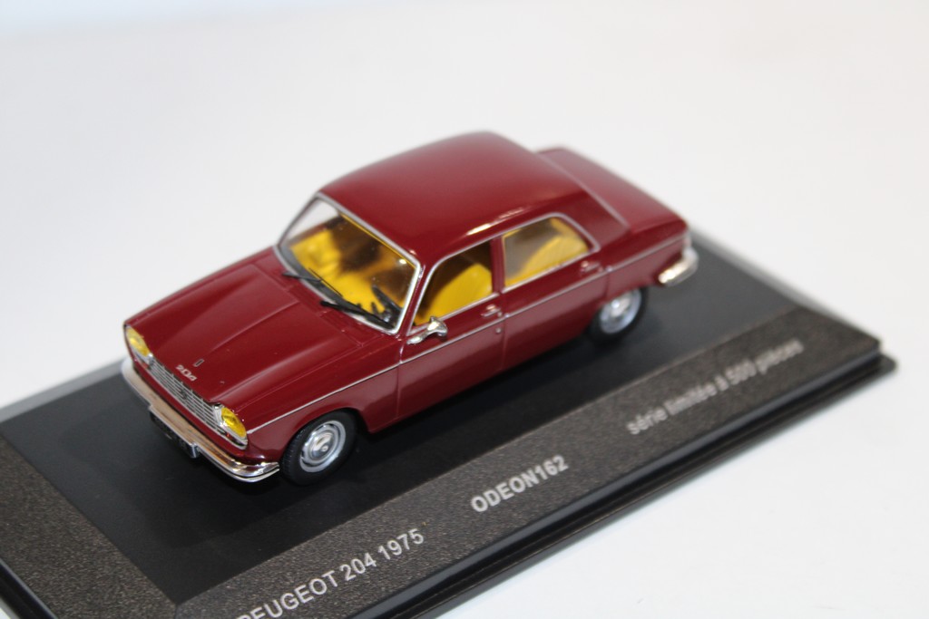 PEUGEOT 204 1975 - ODEON 1/43