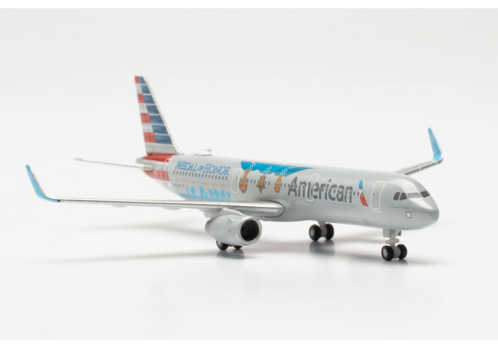 AMERICAN AIRLINES AIRBUS A321 HERPA 1/500°