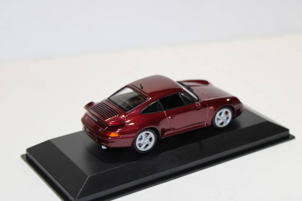 Porsche 911 (993) Turbo 1995 ROUGE ARENA Minichamps 1/43