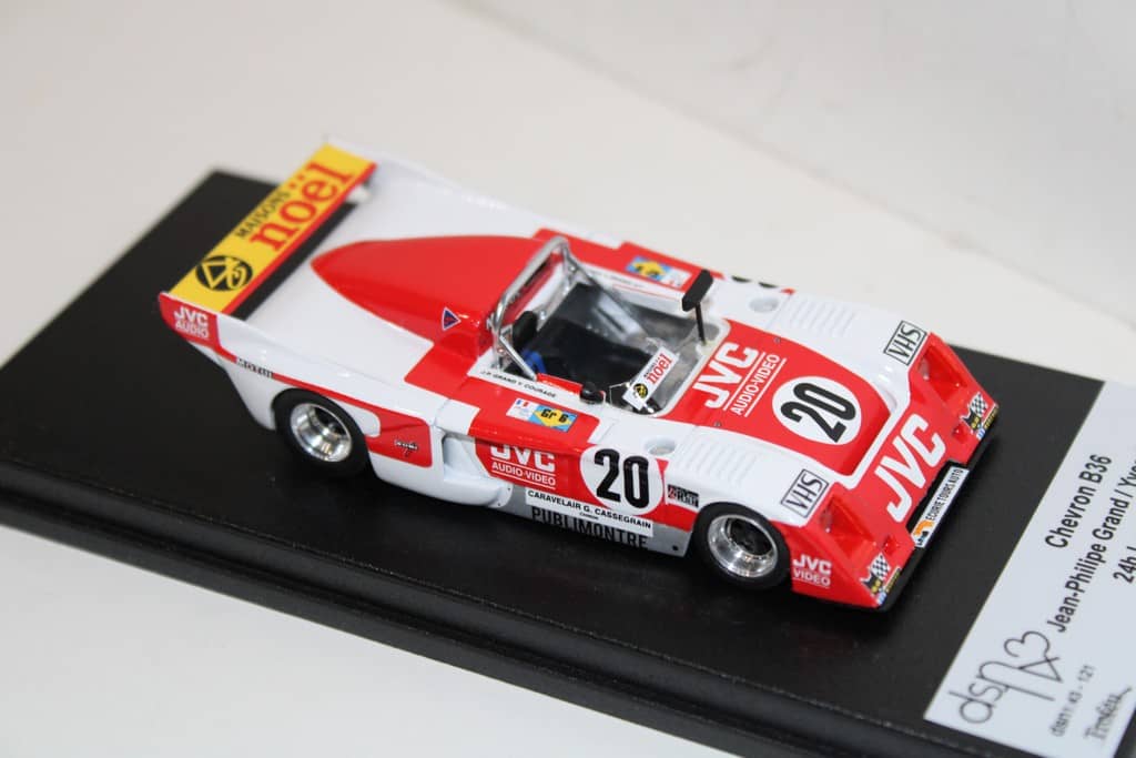 Kit Miniature Chevron B36 Ecurie ROC 24h Le Mans 1980 - DM Models 1/43 Résine