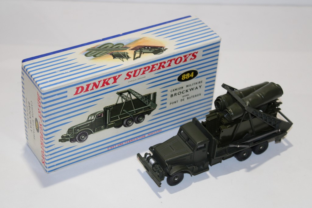 CAMION MILITAIRE BROCKWAY DINKY SUPERTOYS 1/50°
