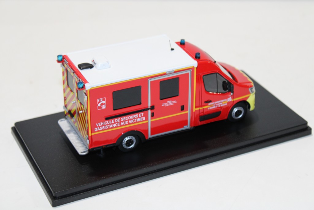 RENAULT MASTER 2019 WAS SDIS 47 ALERTE 1/43°