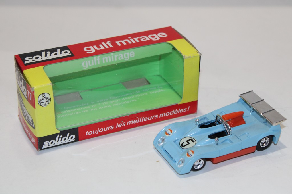 GULF MIRAGE 1975 SOLIDO 1/43°