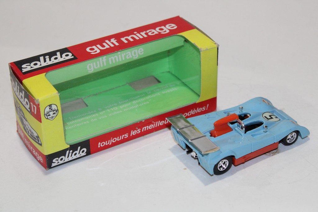 GULF MIRAGE 1975 SOLIDO 1/43°