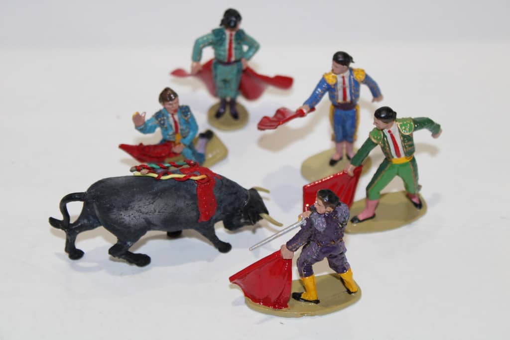 Figurines miniature STARLUX série complète 12 corsaires avec boite - rare - Collection