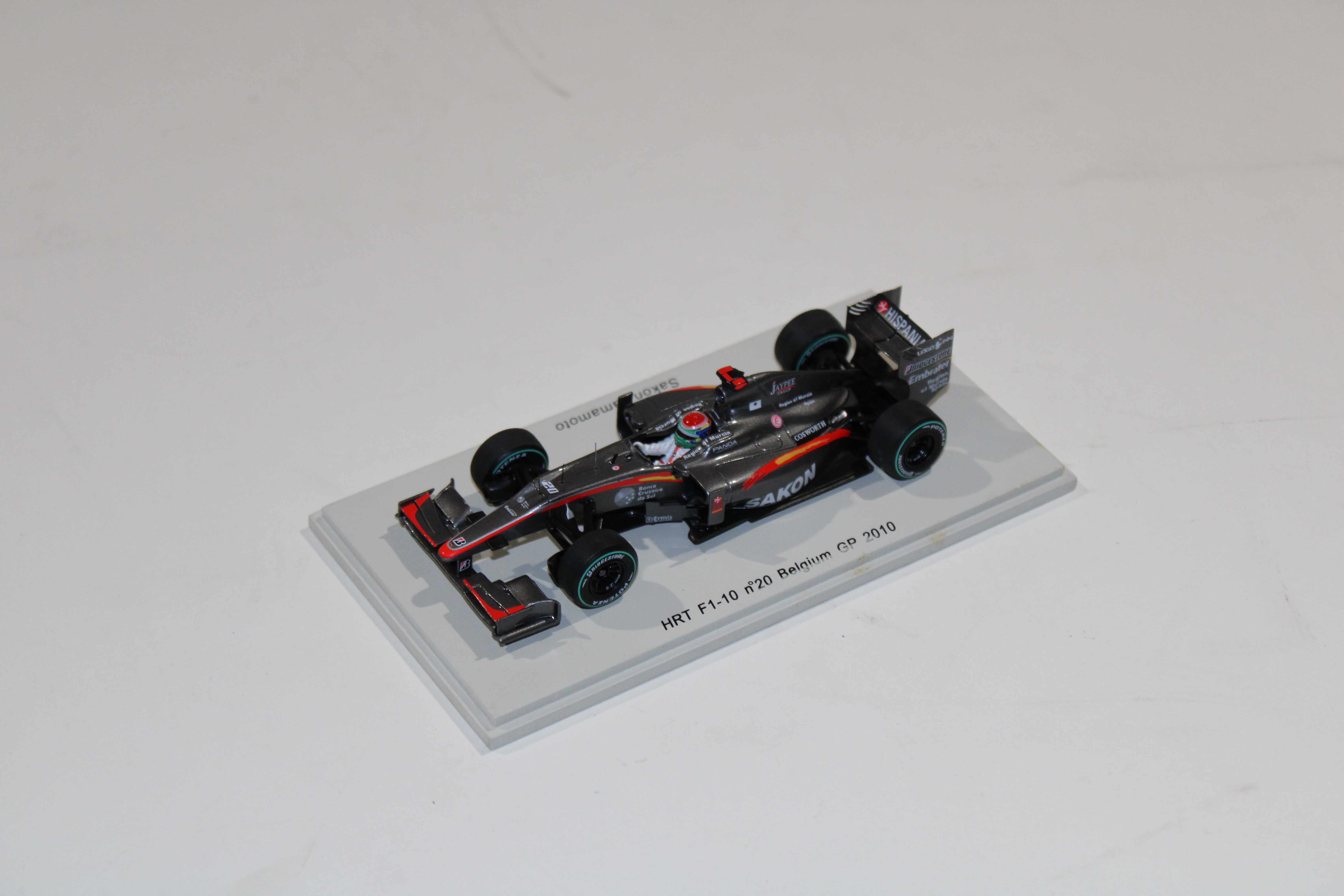 HRT F1-10 BELGIQUE 2010 N°20 - SPARK 1/43