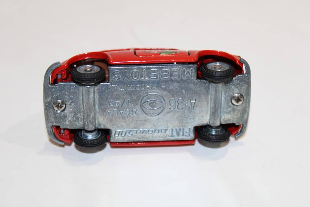 Fiat Nuova 500 - A-36 - Azzurro Met. - 1/43 - MEBETOYS