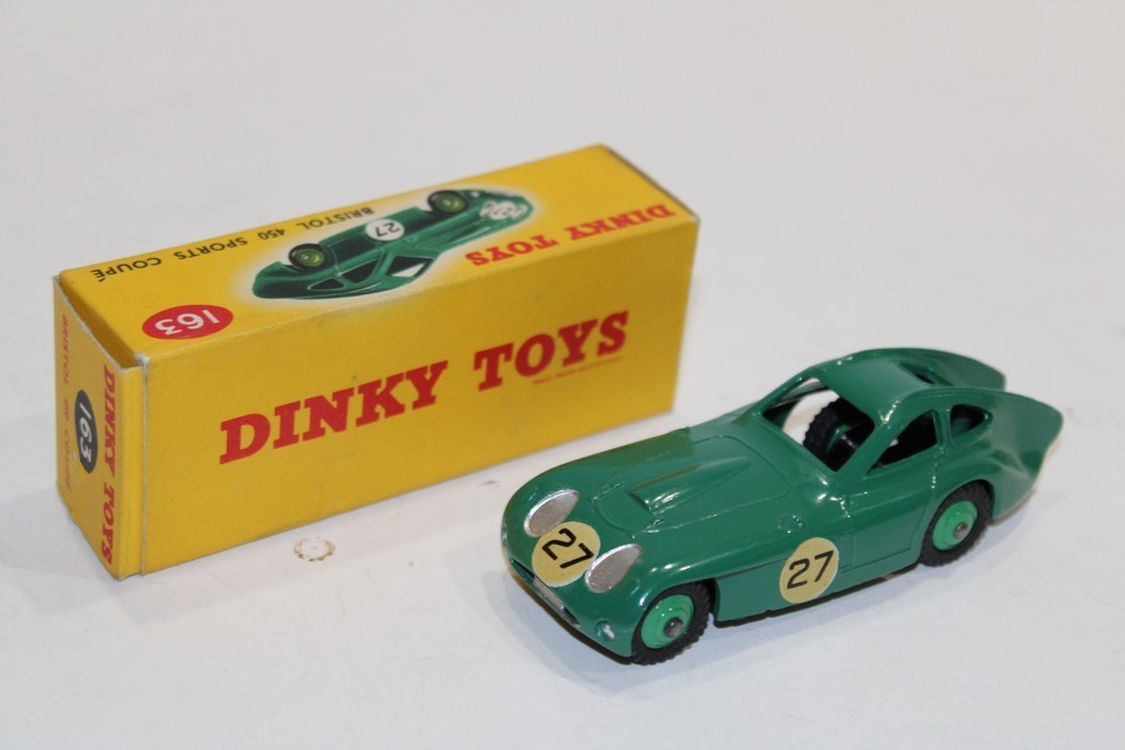 BRISTOL 450 SPORTS COUPE VERT 1953 DINKY TOYS 1/43°