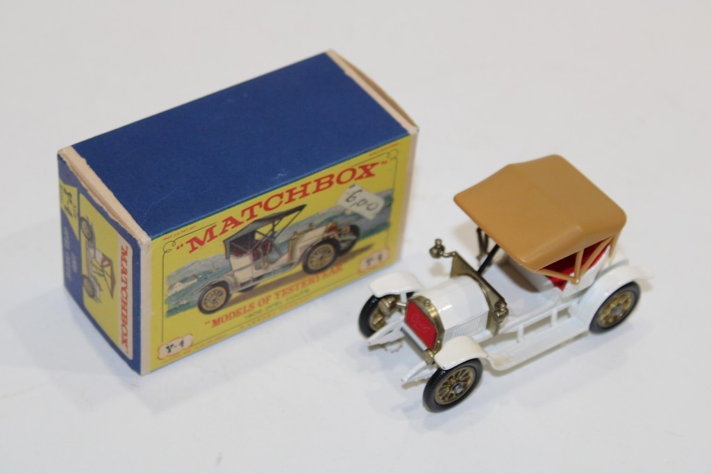 OPEL COUPE BLANC 1909 MATCHBOX 1/43°