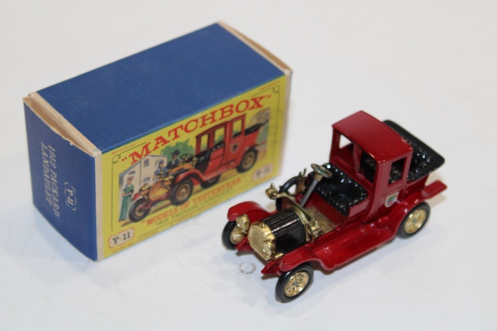 PACKARD LANDAULET ROUGE 1912 MATCHBOX 1/43°