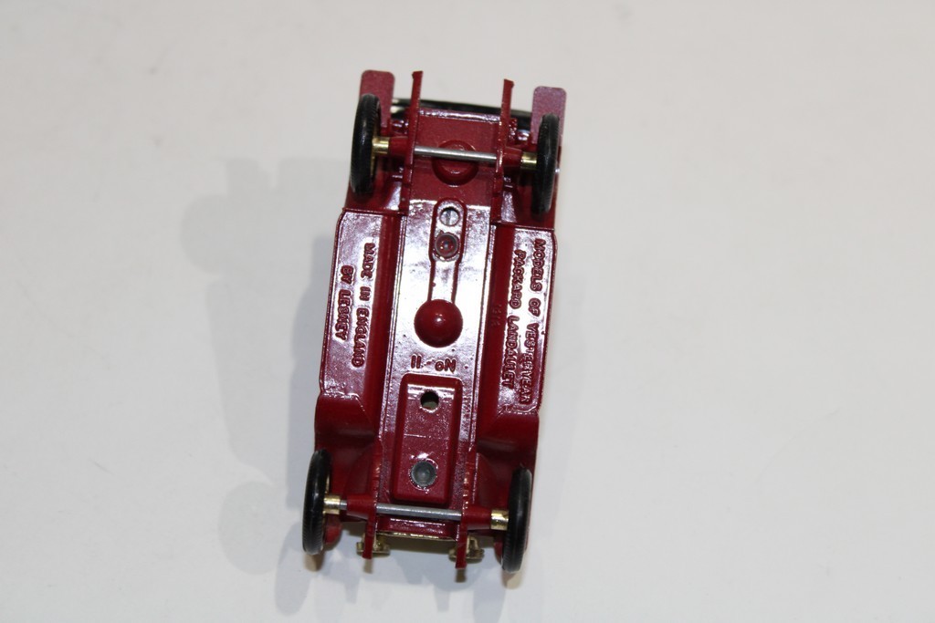 PACKARD LANDAULET ROUGE 1912 MATCHBOX 1/43°