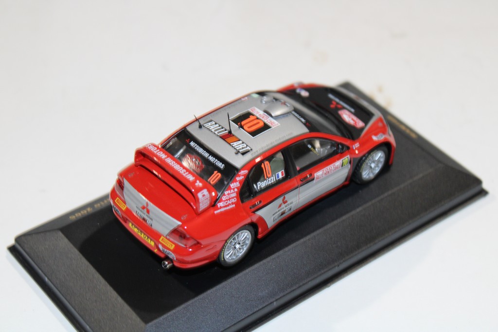 MITSUBISHI LANCER WRC #10 G.PANIZZI - H.PANIZZI 3RD RALLY MONTE CARLO 2005 IXO 1/43°