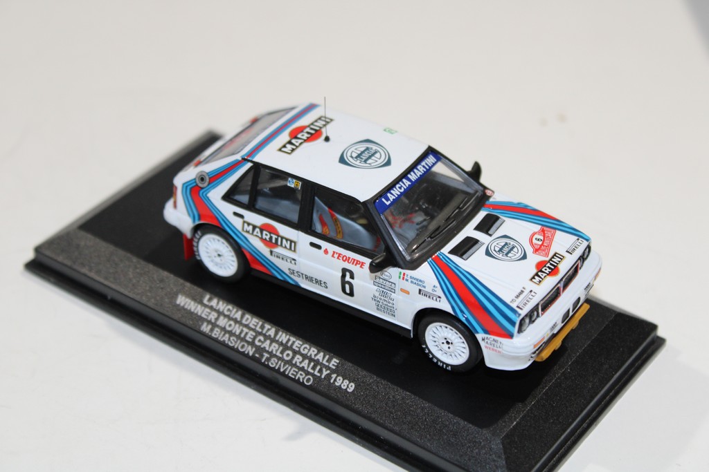 LANCIA DELTA INTEGRALE #6 M.BIASION - T.SIVIERO WINNER RALLY MONTE CARLO 1989 IXO 1/43°