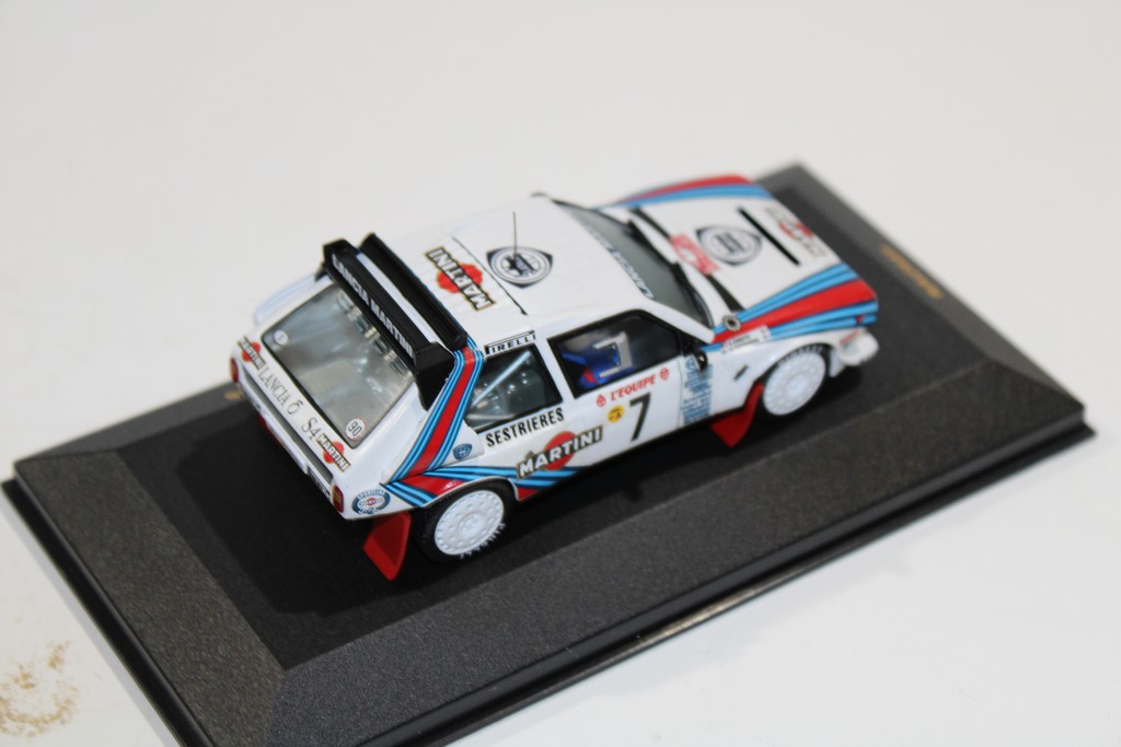 LANCIA DELTA S4 #7 H.TOIVONEN - S.CRESTO WINNER RALLY MONTE CARLO 1986 IXO 1/43°