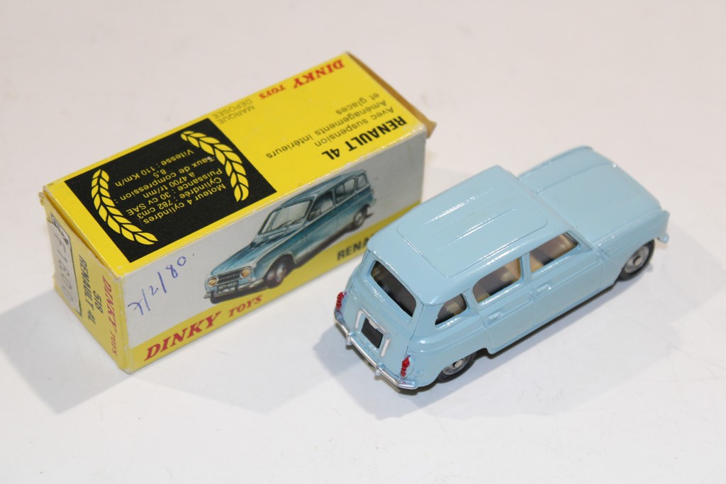 RENAULT 4L BLEU CIEL 1975 DINKY TOYS 1/43°
