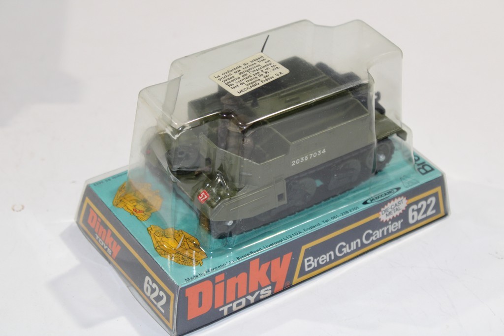 BREN GUN CARRIER 1960 DINKY TOYS 1/32°