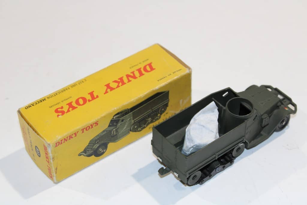 Dinky Toys Meccano France Half-track M3 avec sa boîte d'origine * état exceptionnel - Collection