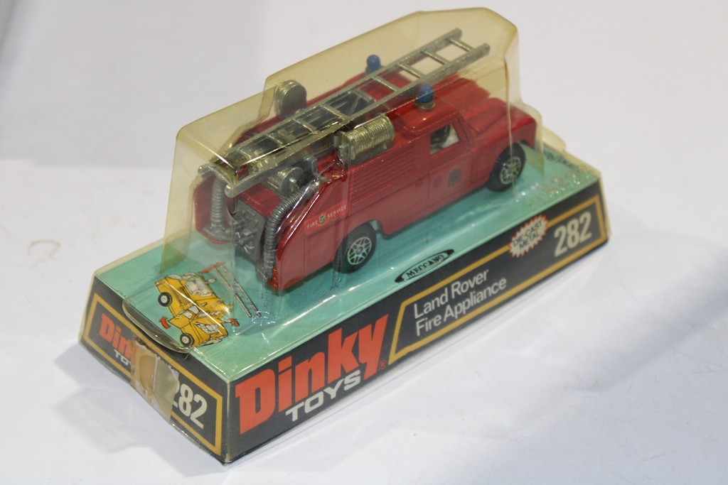 LAND ROVER FIRE APPLIANCE 1965 DINKY TOYS 1/43°