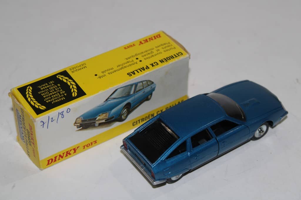 Boîte Vide Repro Copy Dinky Toys Citroën CX Pallas N°011455 - Échelle 1:43, En Carton, Neuve