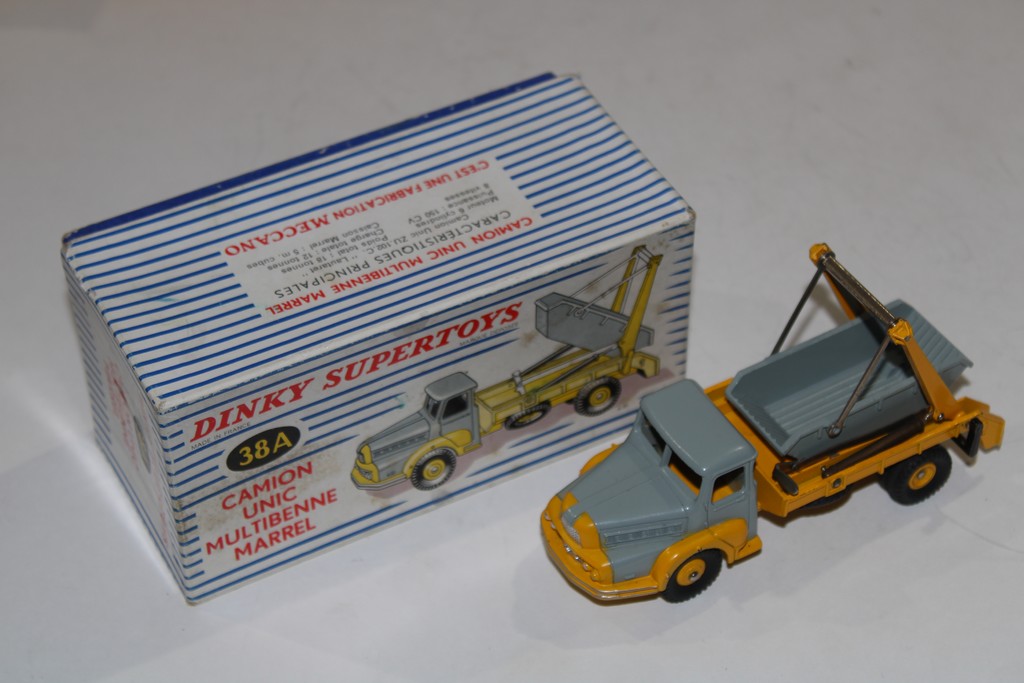 UNIC MULTIBENNE MARREL 1958 DINKY SUPERTOYS 1/55°